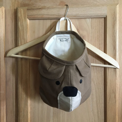 SECONDS - Large Brown Bear Hanging Pod