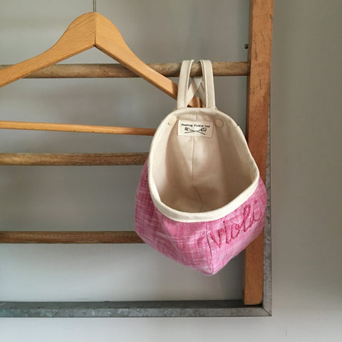 Personalized “violet” Shorty Large Hanging Pod