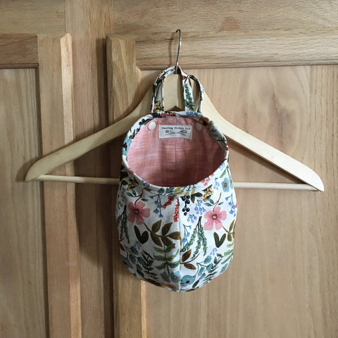 Medium Herb Garden Canvas Hanging Pod