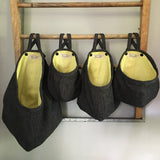 Charcoal and Textural Yellow Hanging Pods