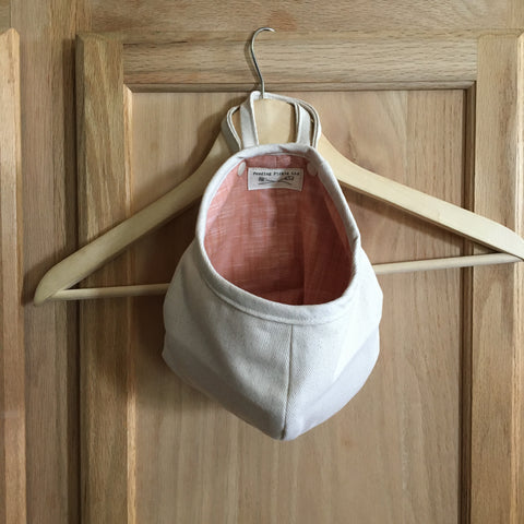 Shorty Large Sienna Lined Hanging Pod