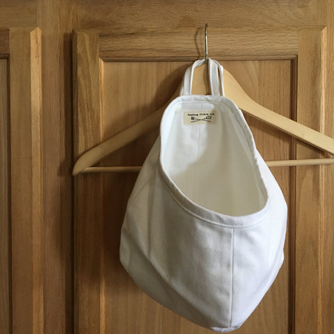 SECONDS - Shorty X-Large White Denim Hanging Pod