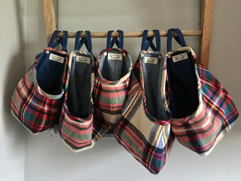 Flannel with Denim Hanging Pods