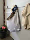 White and Natural Hanging Storage Pods