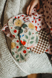 Canvas Floral Fabric Egg Pockets