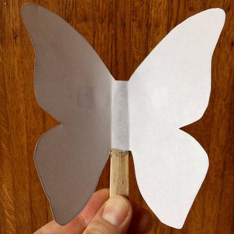 Flutter-By Butterfly Clothespin Craft